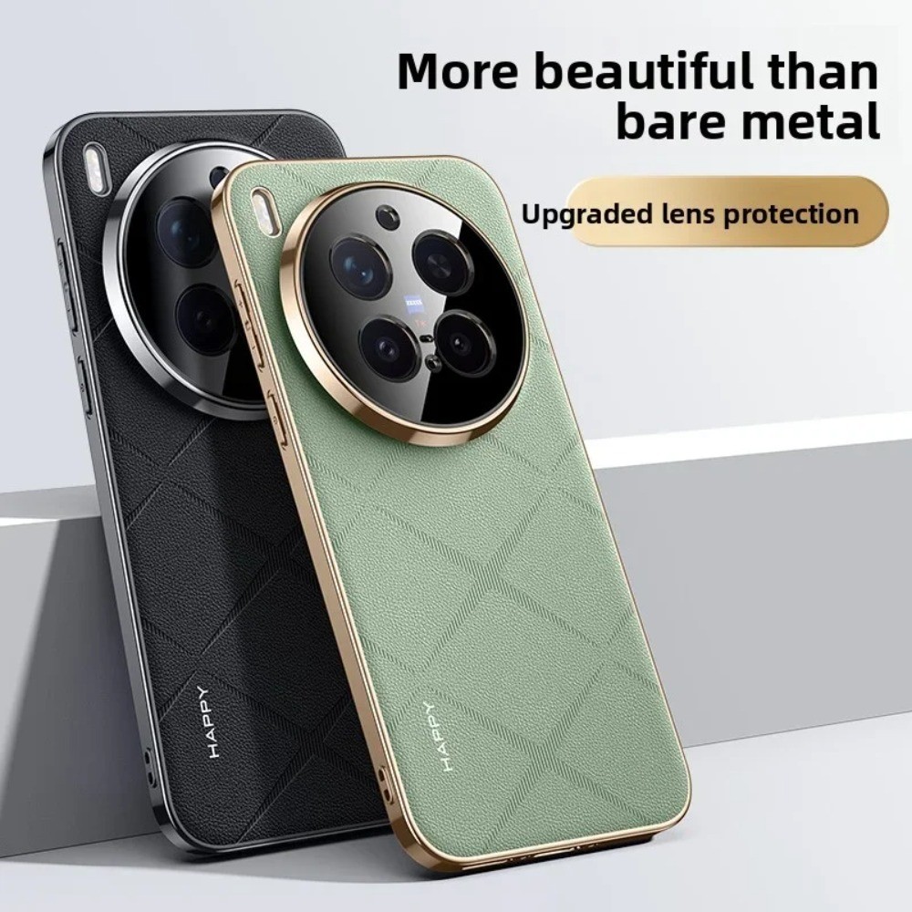 ปลอกกันกระแทกสําหรับ Vivo X300 Ultra X300 Pro VivoX300 X300Pro X300Ultra 5G หนังเคสโทรศัพท์ Electrop