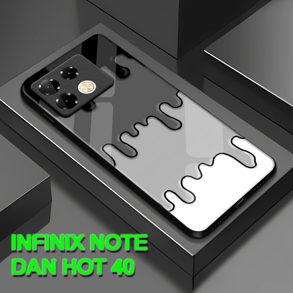 Jon Store (CP 14) Glossy Softcase สําหรับ Infinix NOTE 40S l Note 40 l Note 40 PRO ++ Plus l HOT 40 