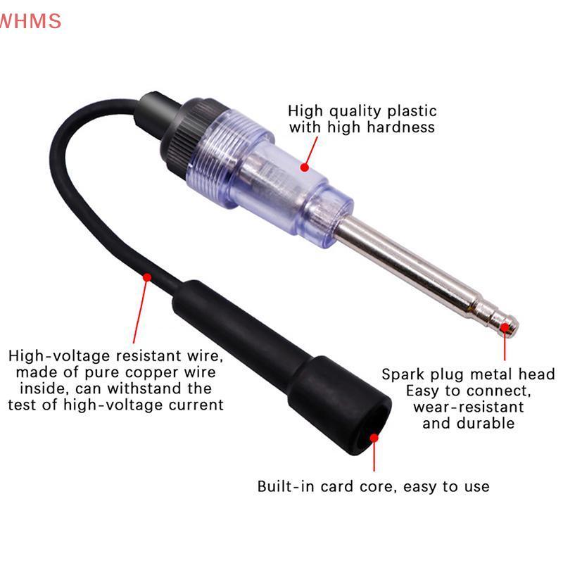 (WHMS) มือถือหัวเทียนปากกาทดสอบสําหรับ 12V คอยล์จุดระเบิด Cheing Qui เครื่องยนต์วินิจฉัยสําหรับซ่อมโรงรถหรือ DIY ใช้