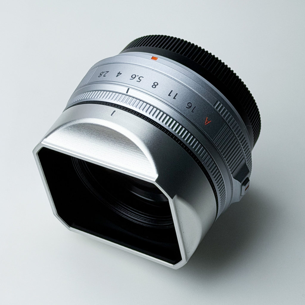 [จัดส่งด่วนพร้อมสต็อก] อุปกรณ์ถ่ายภาพ Fuji XF 27mm f2.8/XF 23mm f2.8 Metal Hood Square XE5 Fuji LH-X