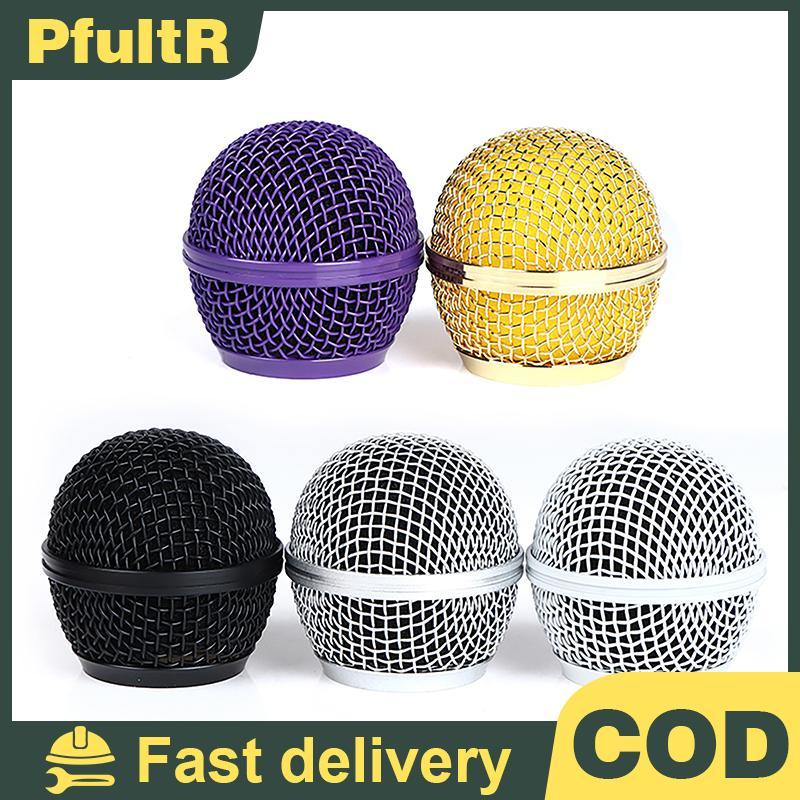 1 ชิ้น Shure SM58 ไร้สาย Mic Grille เปลี่ยนหัว Part-Professional Party Mic
