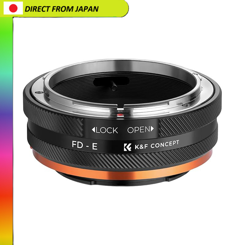 【From Japan】
K&F Concept Lens Mount Adapter KF-FDE.Ⅳ for Canon FD Mount Lens to E-Mount Conversion, 