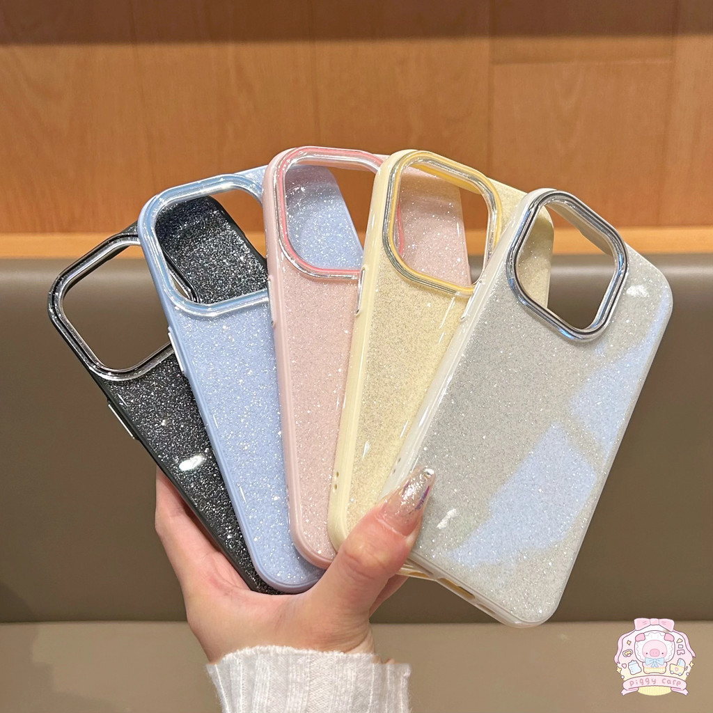 เคสโทรศัพท์สองชั้นที่มีกลิตเตอร์มากมาย เหมาะสำหรับ OPPO Reno 13F Reno 15F19 Pro 8T 5 11 5F 10 12 13F 12F 6z 14 14F