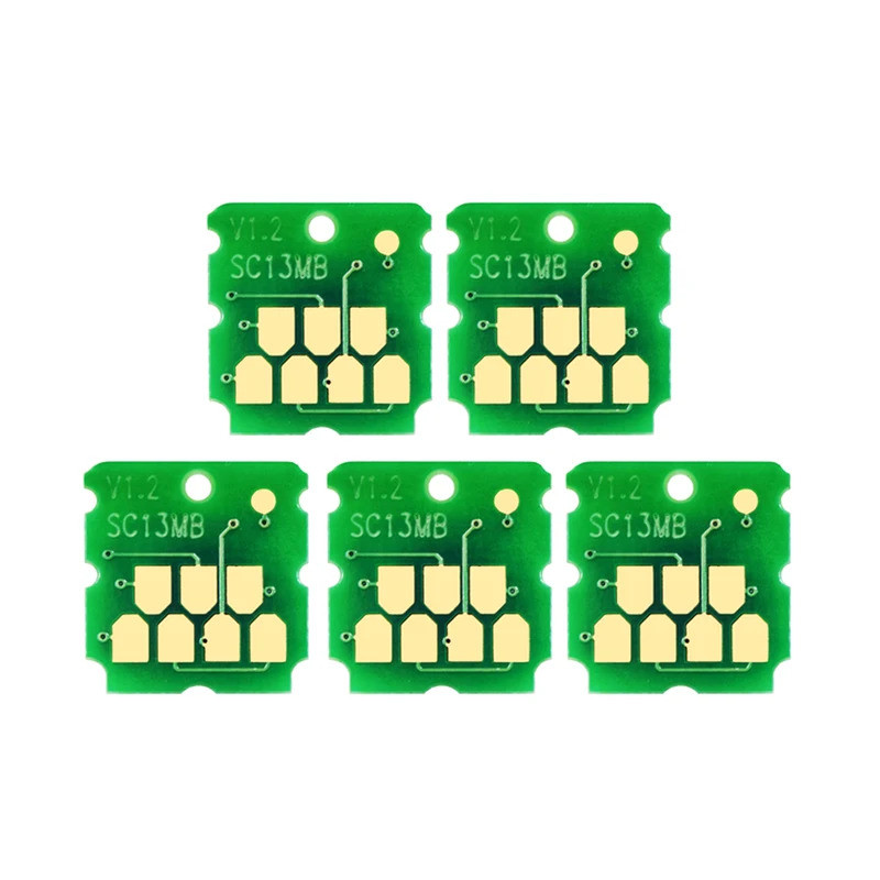 5 ชิ้น C13S210057 SC13MB ถังบํารุงรักษาชิปสําหรับ Epson F570 F500 T3170 T5170 F571 T2100 T3100 T5100