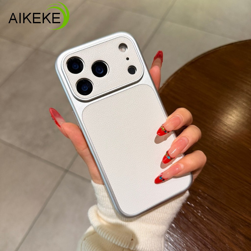 Elegant สีขาว PU หนังเคสโทรศัพท์สําหรับ OnePlus 15 13 13R 12 12R 11 11R ACE 6 5 Racing Ultra 3 3V 2 