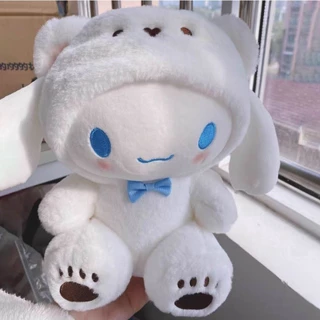 SANRIO หมอนตุ๊กตานุ่ม รูปการ์ตูน Cinnamonroll ขนาด 25 ซม. ของเล่นสําหรับเด็ก