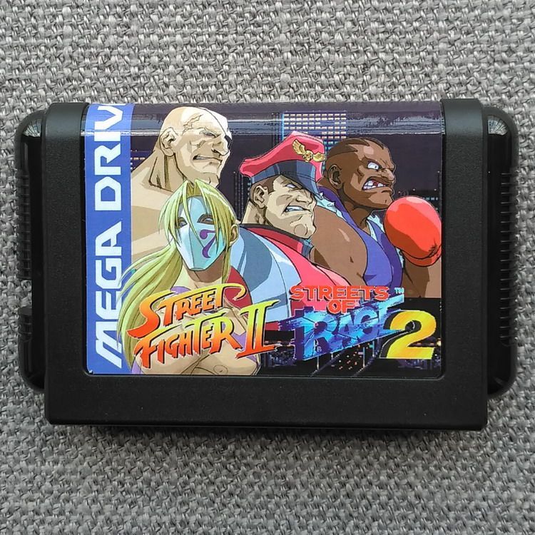 [การ์ดเกมนเรศวรตัวน้อย] Sega MD < Angry Iron Fist 2-Street Fighter Four Heavenly King >