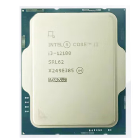 I3-12100F i5-12400F i5-12400 Intel cpu 12100 ฟิล์มหลวมใหม่เอี่ยมพร้อม Core i7