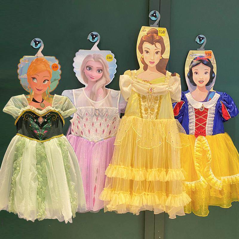 Anna Elsa Bell Snow White Dress ชุดเด็ก