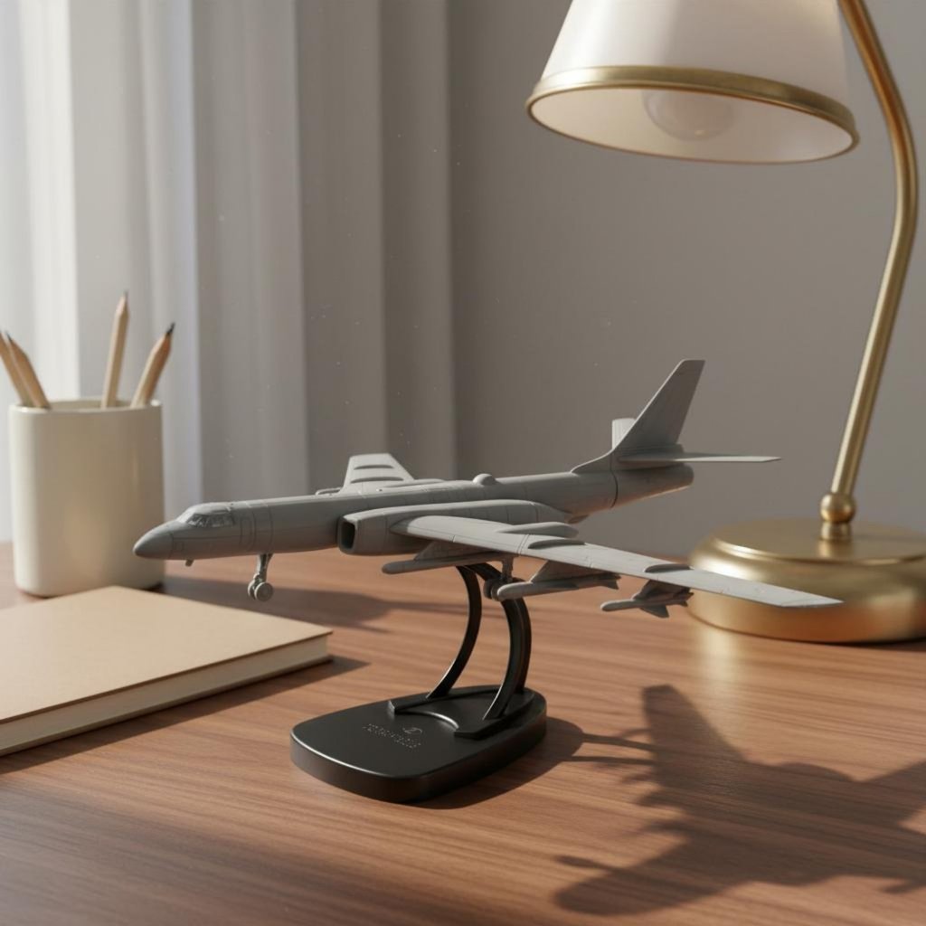 60 ชิ้นรายละเอียดที่สมจริง Tu-22M3 Backfire เครื่องบินรุ่น Movable Wings 1/144 Scale เครื่องบินรุ่นเ