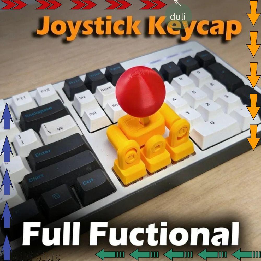 DUILIAN Keycap 3d การพิมพ์ WASD ทิศทาง Key Street Fighter คีย์บอร์ดจอยสติ๊ก Creative King of Fighters เกมรีโมท Handle