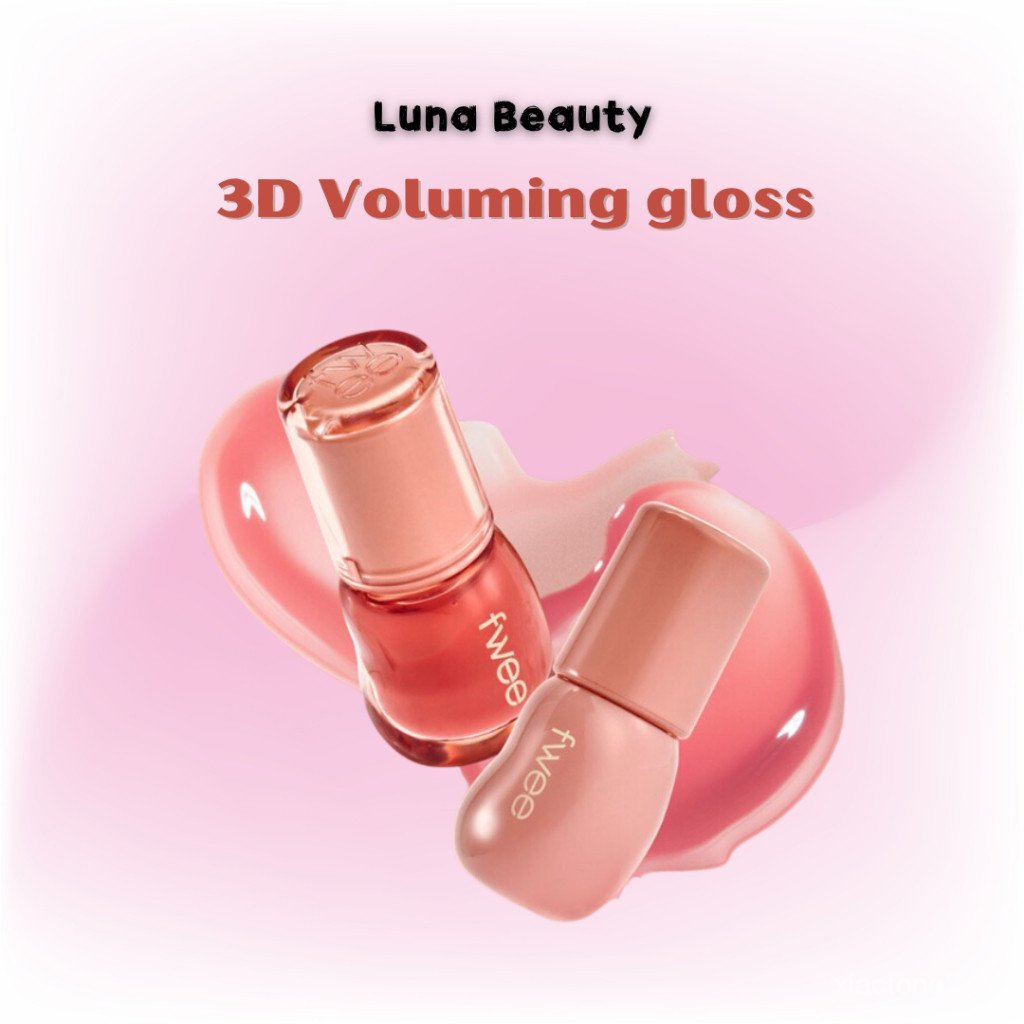 [Fwee] 3D Plump Gloss Lip Gloss 5.3g Validity Period: 2027 ZLBP