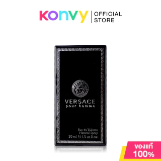 Versace Pour Homme EDT [30ml/50ml/100ml] น้ำหอมเวอร์ซาเช่สำหรับผู้ชาย ในสไตล์ Aromatic (ของแท้ 100%)