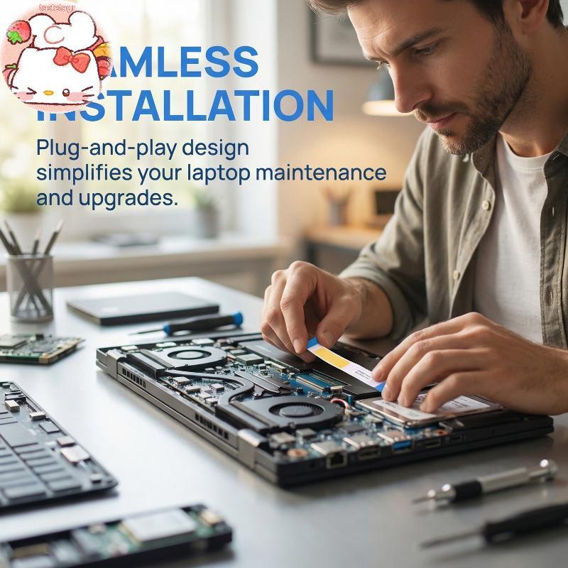 Tast เปลี่ยนสายเคเบิล SATA HDD สําหรับ ThinkPad L580 L590 Secure Fit Hard Drive Connector ความเสถียร