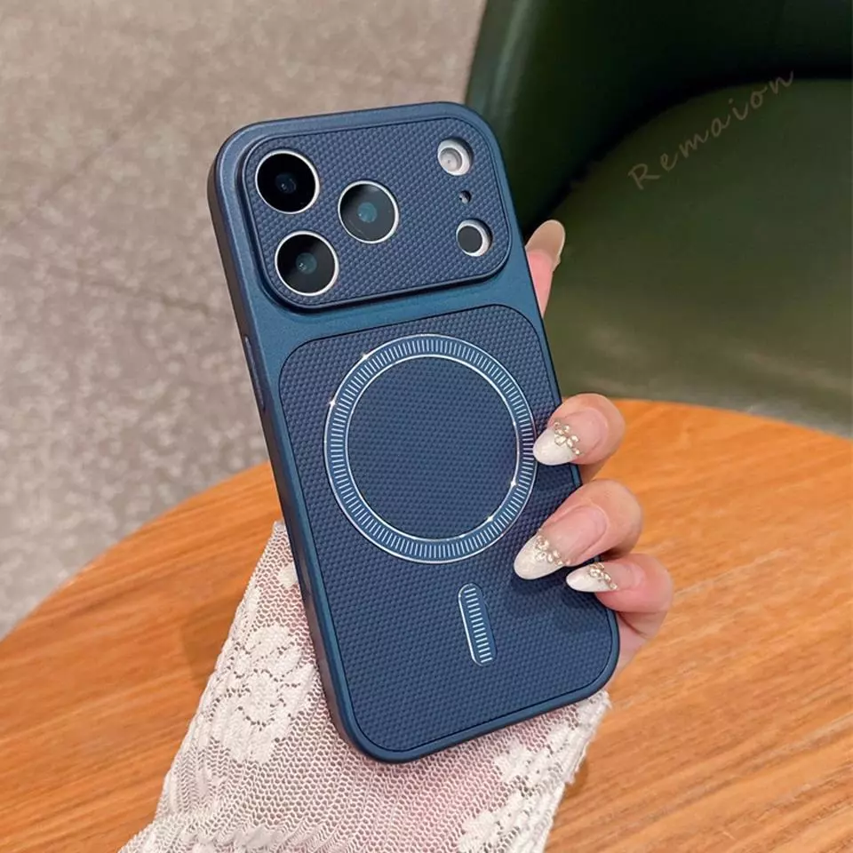 เคสแม่เหล็ก Big Windows สำหรับ iPhone 11 12 13 14 15 16 17 Pro Max Plus thumbnail 6