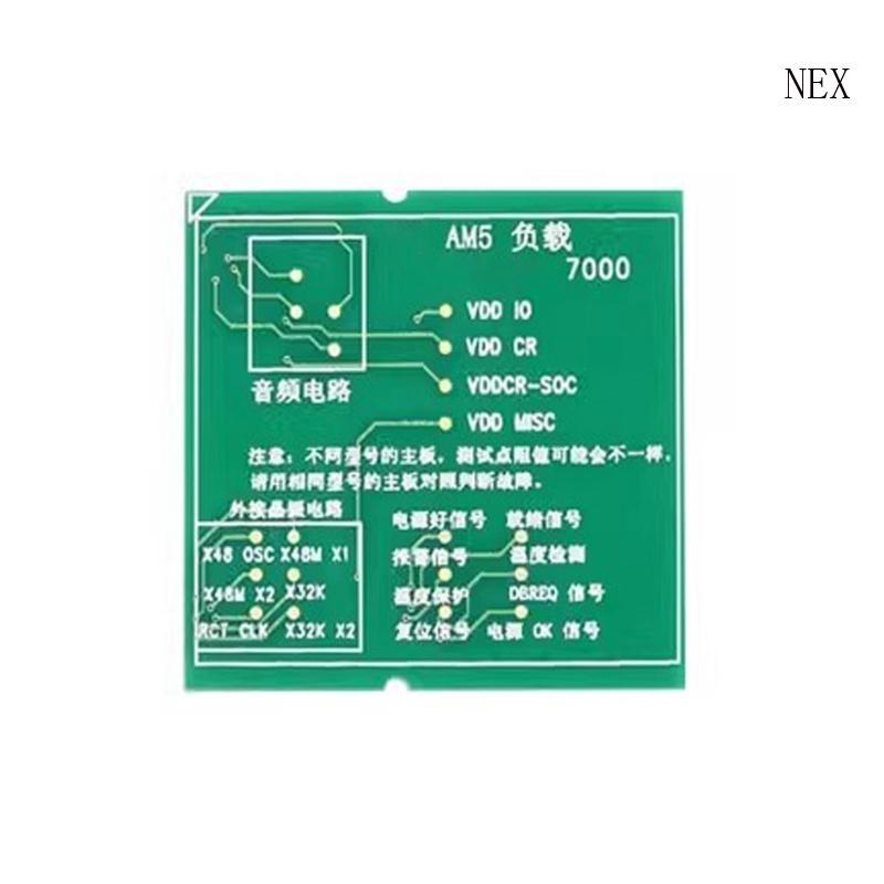 NEX Socket Tester Diagnostic Analyzers เครื่องมือ Dummy Load สําหรับ AM5 CPU Desktop Use