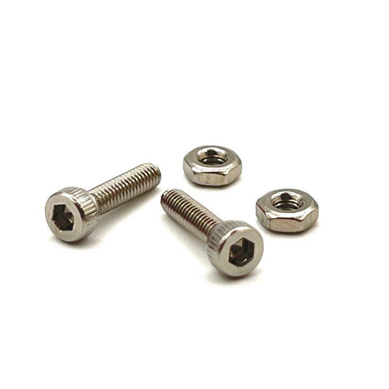 HL LP เครื่องเล่นแผ่นเสียงไวนิล Singer Bracket ติดตั้งสกรูสแตนเลส Nut Hex Nut สกรูหมวก M2.5 * 10
