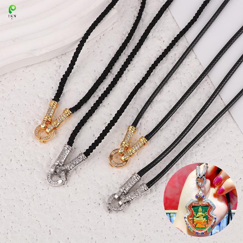 [ikn] Thai พุทธ Nelace Lanyard Buddha Amulet Pendant Chain Elegant Nelace Rope Accessories [TH]