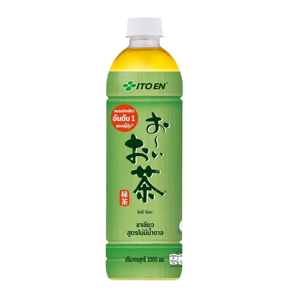 อิโตเอ็นชาไม่มีน้ำตาล1ล. ITOEN OI OCHA UNSWEETENED GREEN TEA 1 L.
