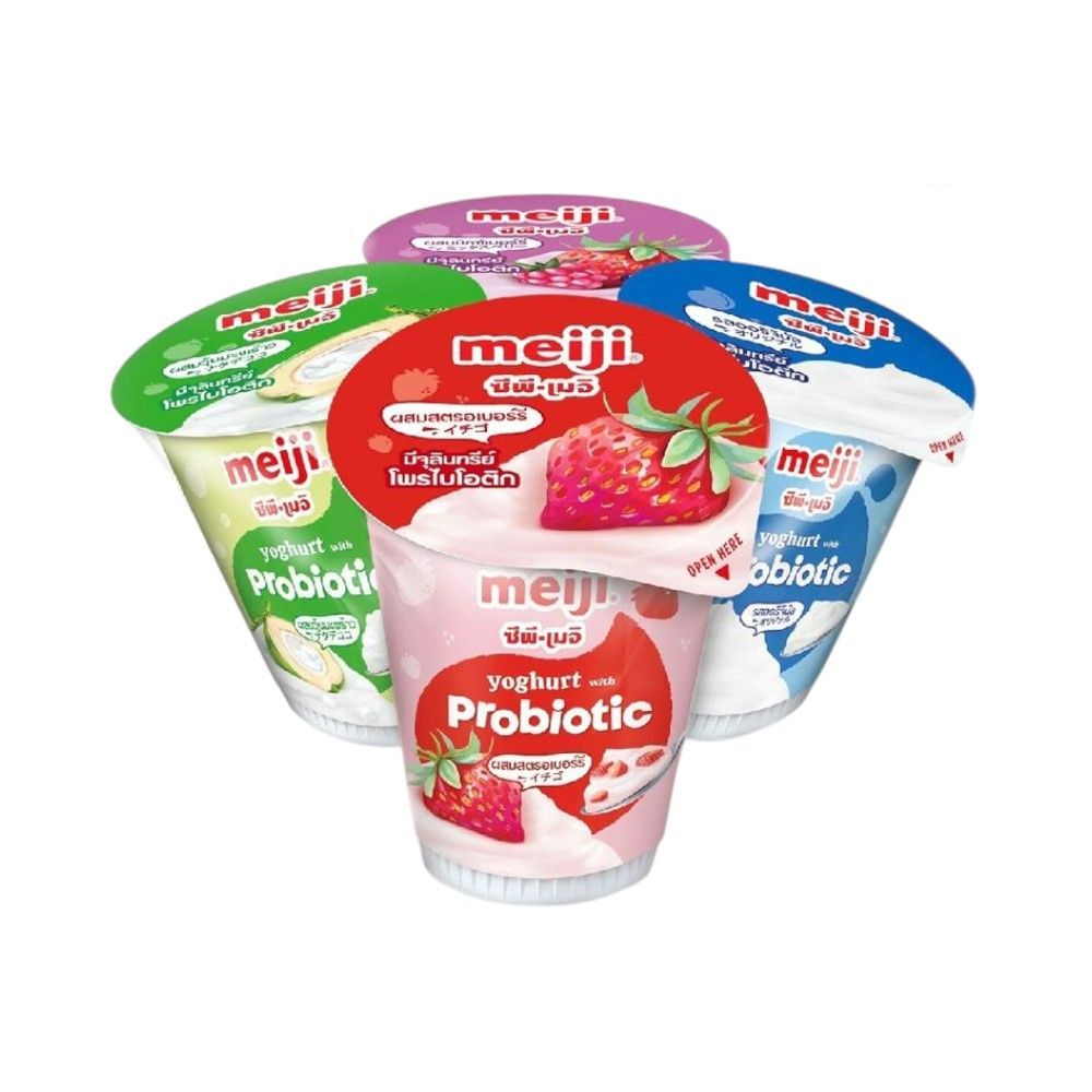 [สินค้าส่งด่วน] เมจิ โยเกิร์ต 135 กรัม แพ็ค 4 (คละแบบ) MEIJI YOGURT 135 G PACK 4 (ASSORTED)