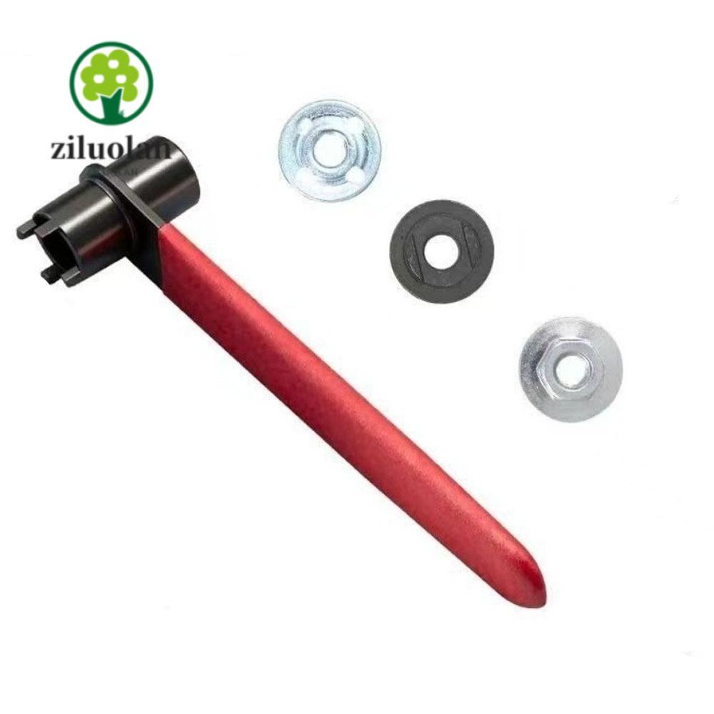 ZILUOLAN ประแจถอดเครื่องบด, ประแจเครื่องบดมุมแบบปลดเร็ว 2-in-1, ประสิทธิภาพสูงทนทานใช้งานง่าย Multi-Function Four-Jaw ประแจอุตสาหกรรมใช้