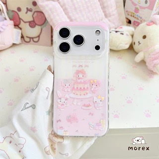 เคสIMD TPUนุ่ม ลายมิฟฟี่ เมโลดี้ OPPO A6 A5i A5 A3 X pro A60 A18 F31 A16 A79 A78 A57 A7 A55 A15 A77 A98 A78 A58 A31 A38