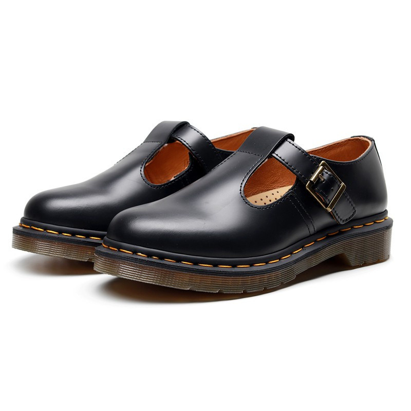 DR.MARTENS ของแท้Dr.Martens Air Wair 1461 T-Type Mary Jane Martin boots รองเท้าหนังหุ้มข้อ สไตล์คลาส