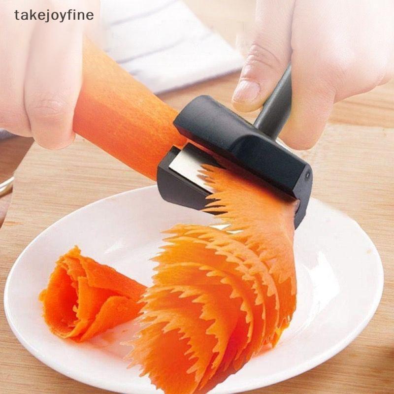 TFTH เครื่องตัดผักเกลียวสําหรับแครอทมันฝรั่งหัวไชเท้าผลไม้ Peeler เครื่องมือห้องครัว Vary