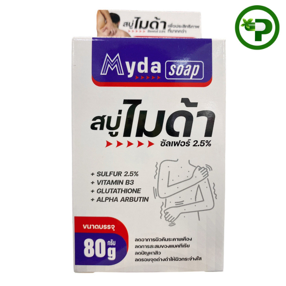 สบู่ไมด้า ซัลเฟอร์ 2.5% (สบู่ MYDA SOAP)