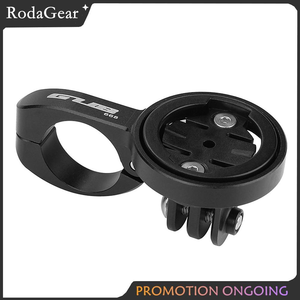 RodaGear 22.2 มม.จักรยาน TT Handlebar คอมพิวเตอร์ Mount 4 อะแดปเตอร์สำหรับ Garmin Bryton CATEYE กล้อ