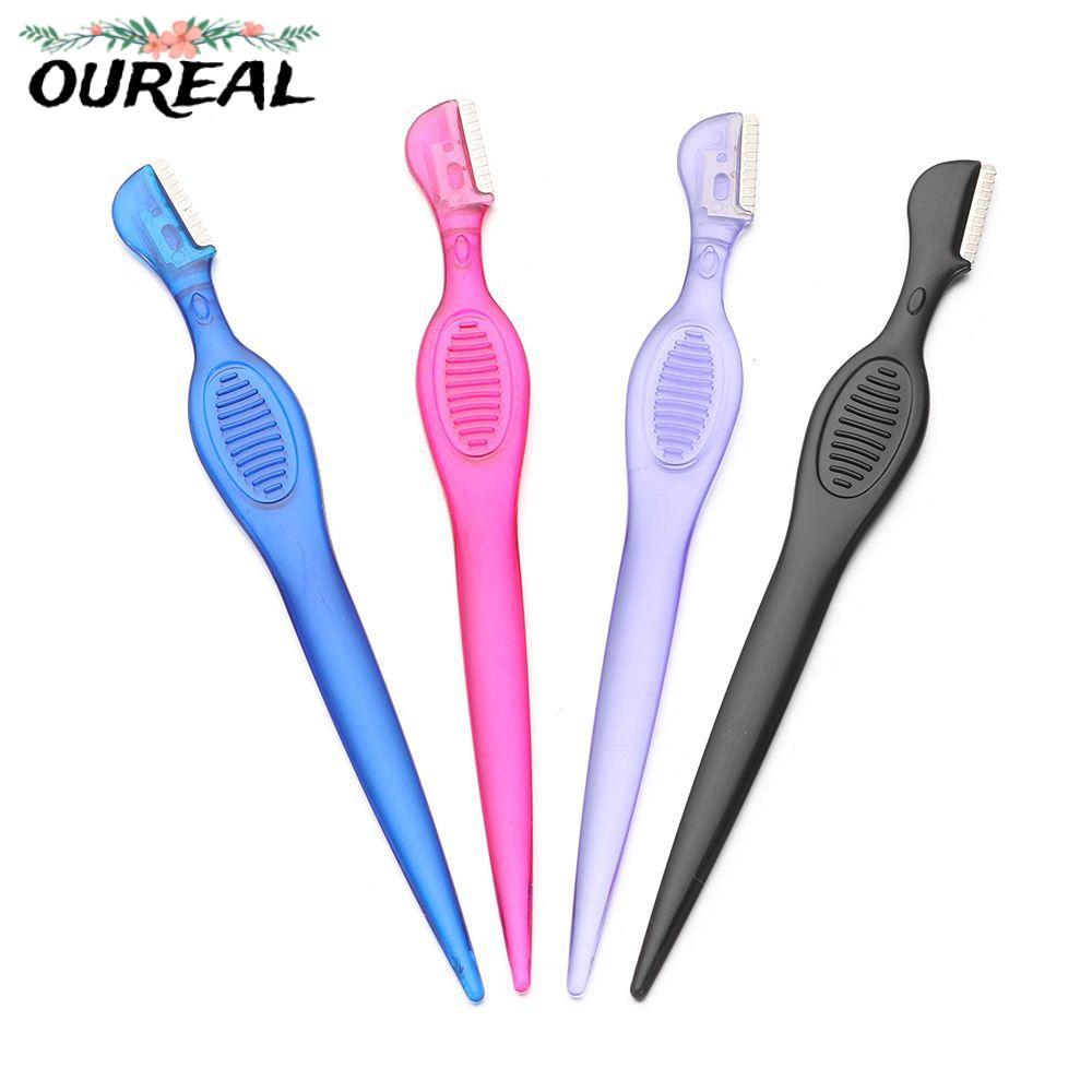 OUREAL Eyebrow Razor Womens Beauty Portable Safety Eyebrow Shaper