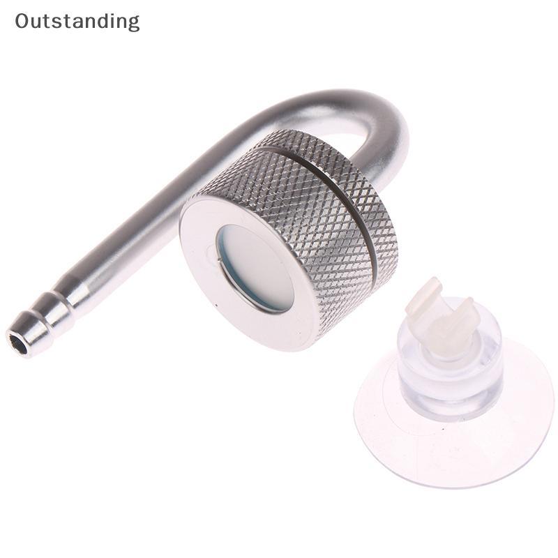 ตู้ปลาที่โดดเด่น CO2 Diffuser ตู้ปลา Bubble Atomizer Reactor Solenoid Regulator ใหม่