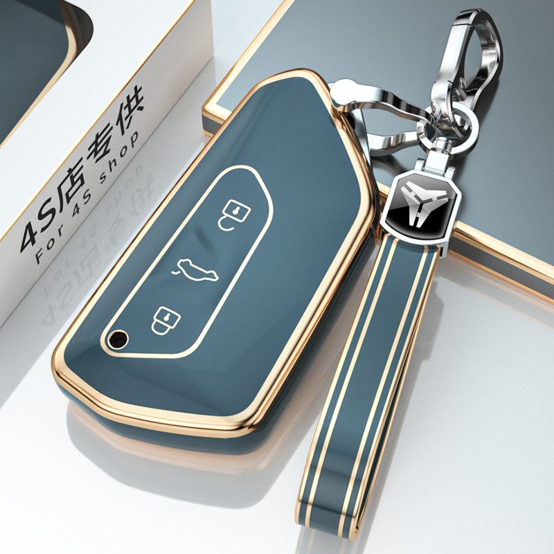 เหมาะสําหรับ Volkswagen Car Key Cover Golf ID4X-ID3-6X Unique Range Rover Tourang X เคสป้องกันรวมทุก