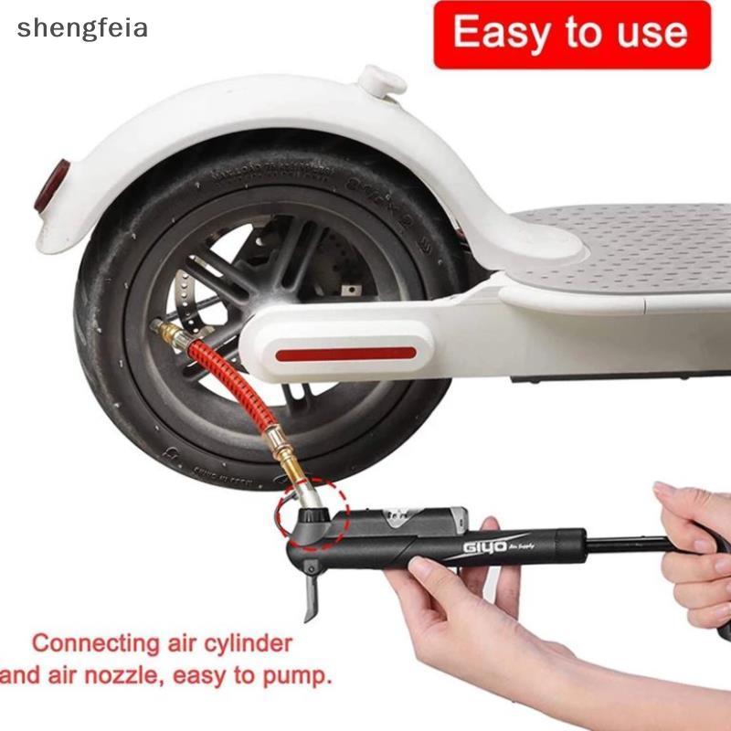 [SFI] Tyre Valve Extension Adaptor For M365 Electric Scooter Pump Extended Inflator MY