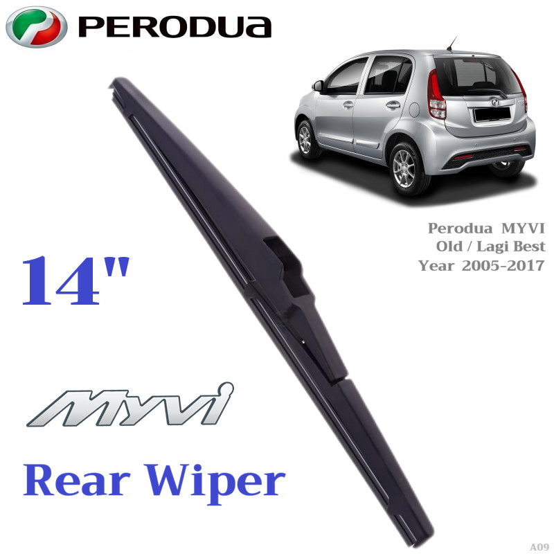 Rear Wiper Perodua Myvi Rear Windshield Wiper Blades For Car