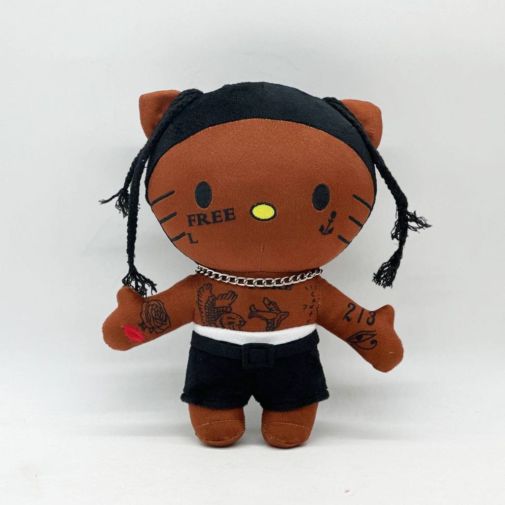 Travis Scott Plush Doll Rap Doll Muppet Doll
