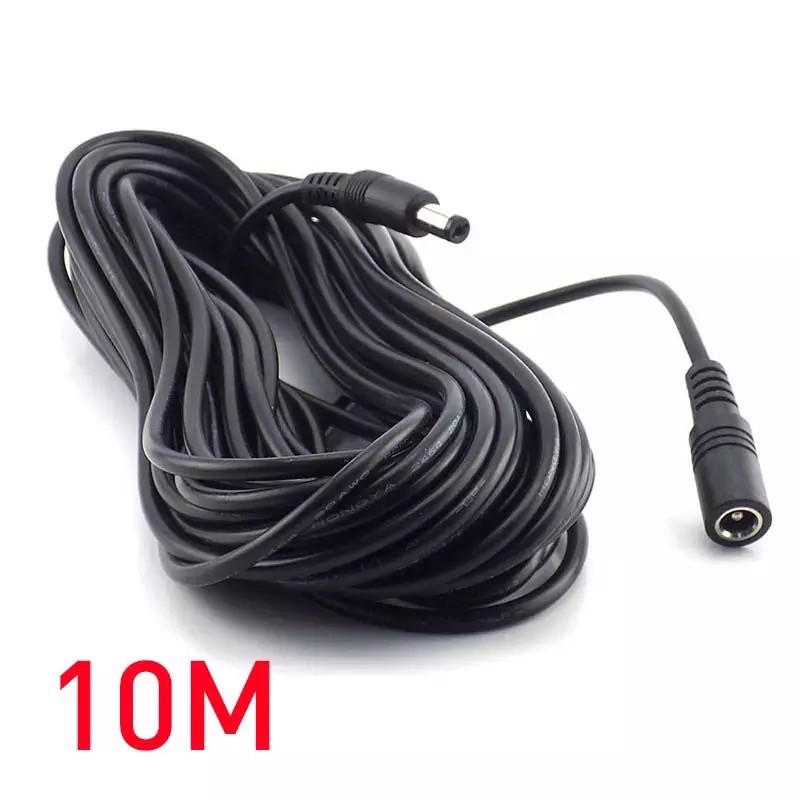 สายต่อ DC 5.5x2.1mm 12V สายพ่วงกล้องวงจรปิด สายต่อยาว Router สายไฟกล้องวงจรปิด สาย DC ตัวผู้ ตัวเมีย ทองแดงแท้ สายต่อไฟ LED สายต่ออะแดปเตอร์ Power Extension Cable สายต่อกล้อง IP K327