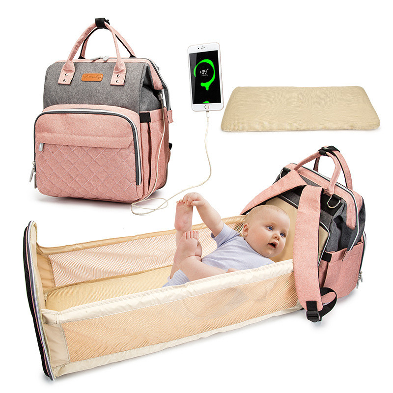 Mommy Bag Mother Baby Bag Bag Large Capacity Backpack Mommy Bag Lightweight Baby Mommy with Baby Bac