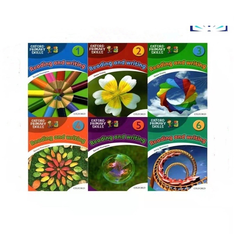 YJJJ Oxford Primary Skills Reading and Writing Level 1/2/3/4/5/6 Primary School Student Childrens Le
