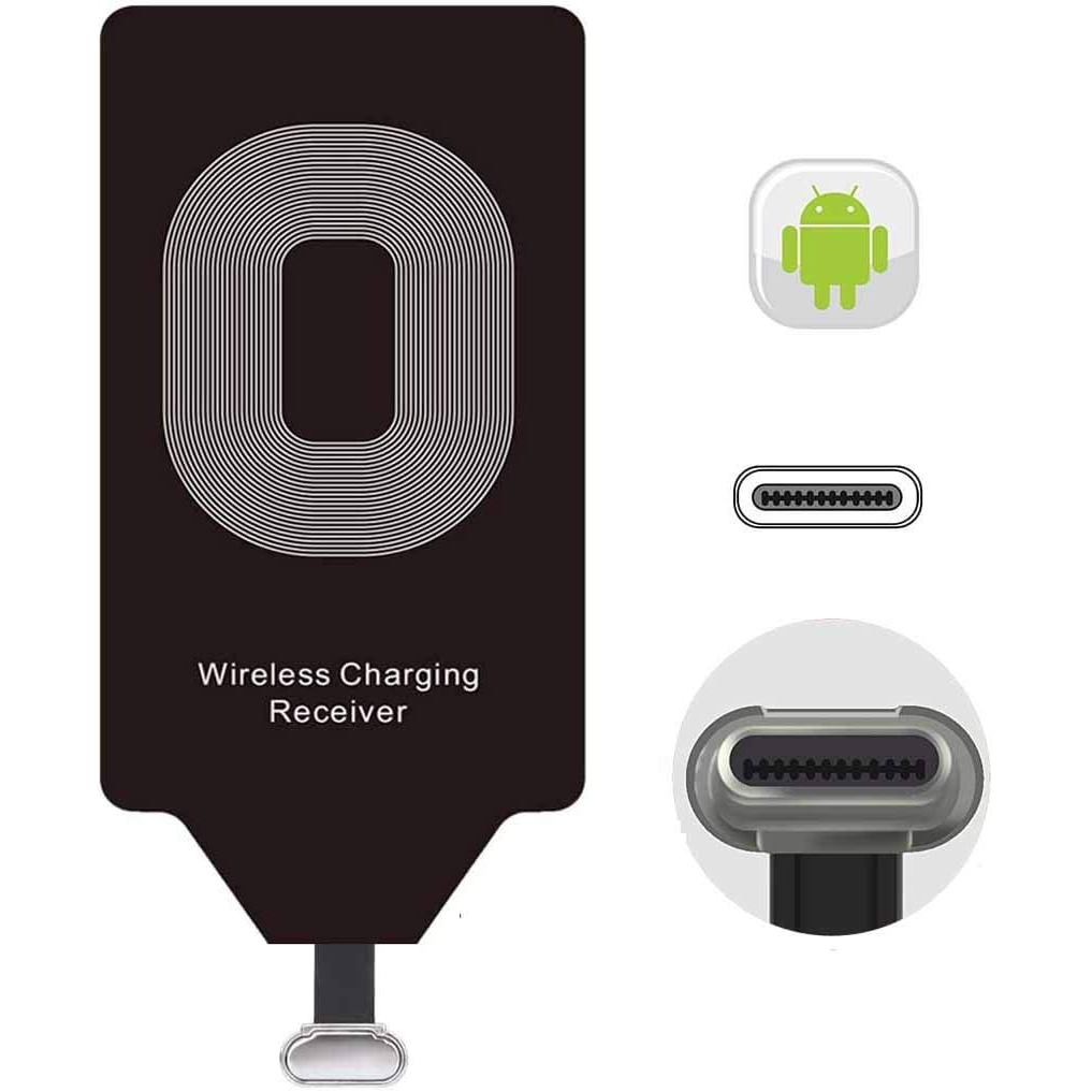 ไร้สายชาร์จอะแดปเตอร์ชาร์จ USB Type C การ์ดสําหรับโทรศัพท์ที่จําเป็น LG Stylo 6 5 V20 G5 Google Pixe