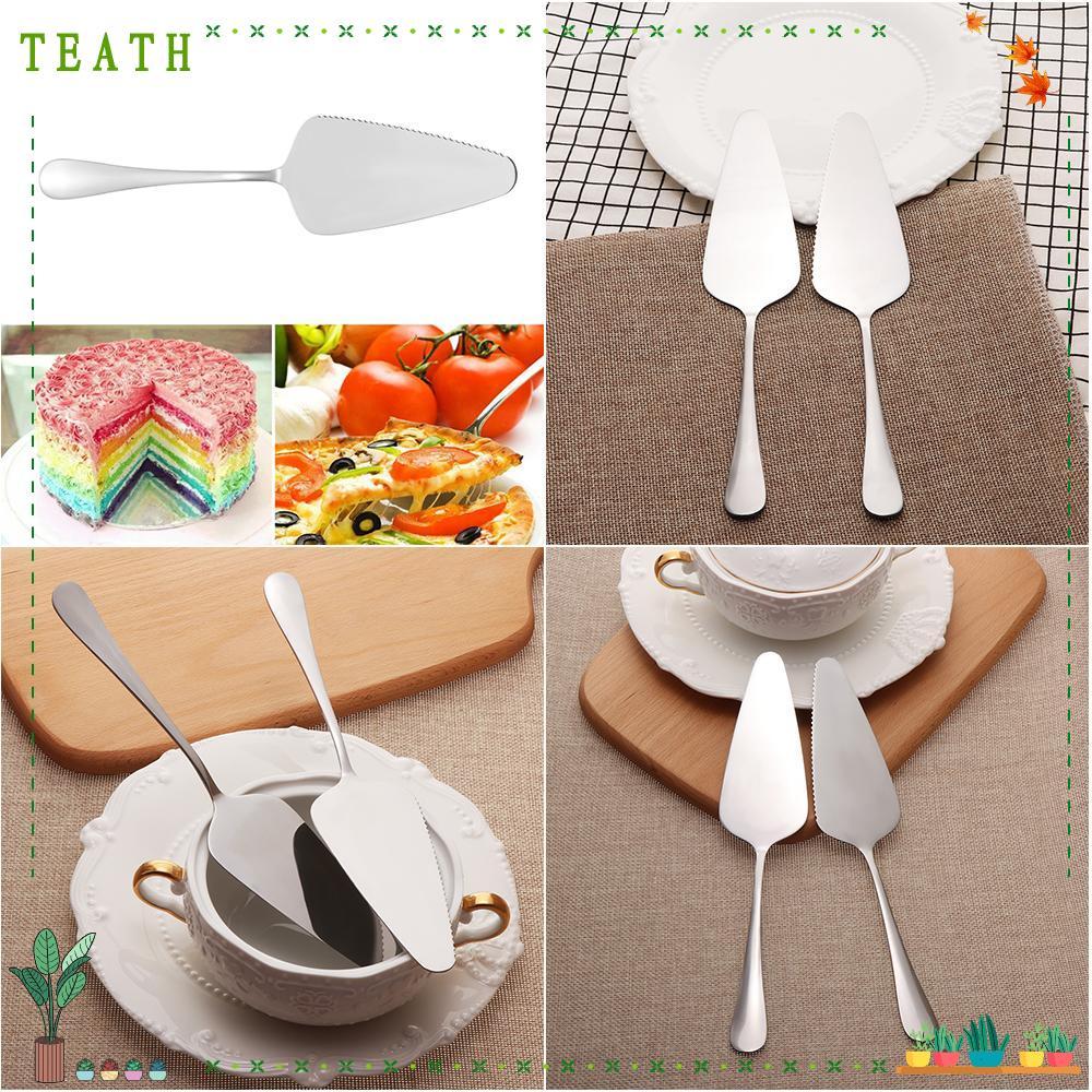 TEATH 2Type Cake Server Pastry Cutter พายสแตนเลส