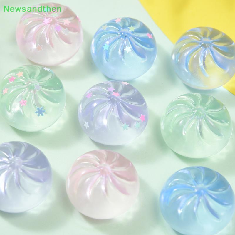 Newsandhen น่ารัก Mini Squishy Dumpling ความเครียดลูก 3 4 ชิ้นชุดโปร่งใส Fidget ของเล่น Party Favor ความเครียด Reliever สําหรับเด็กโต๊ะ Nice