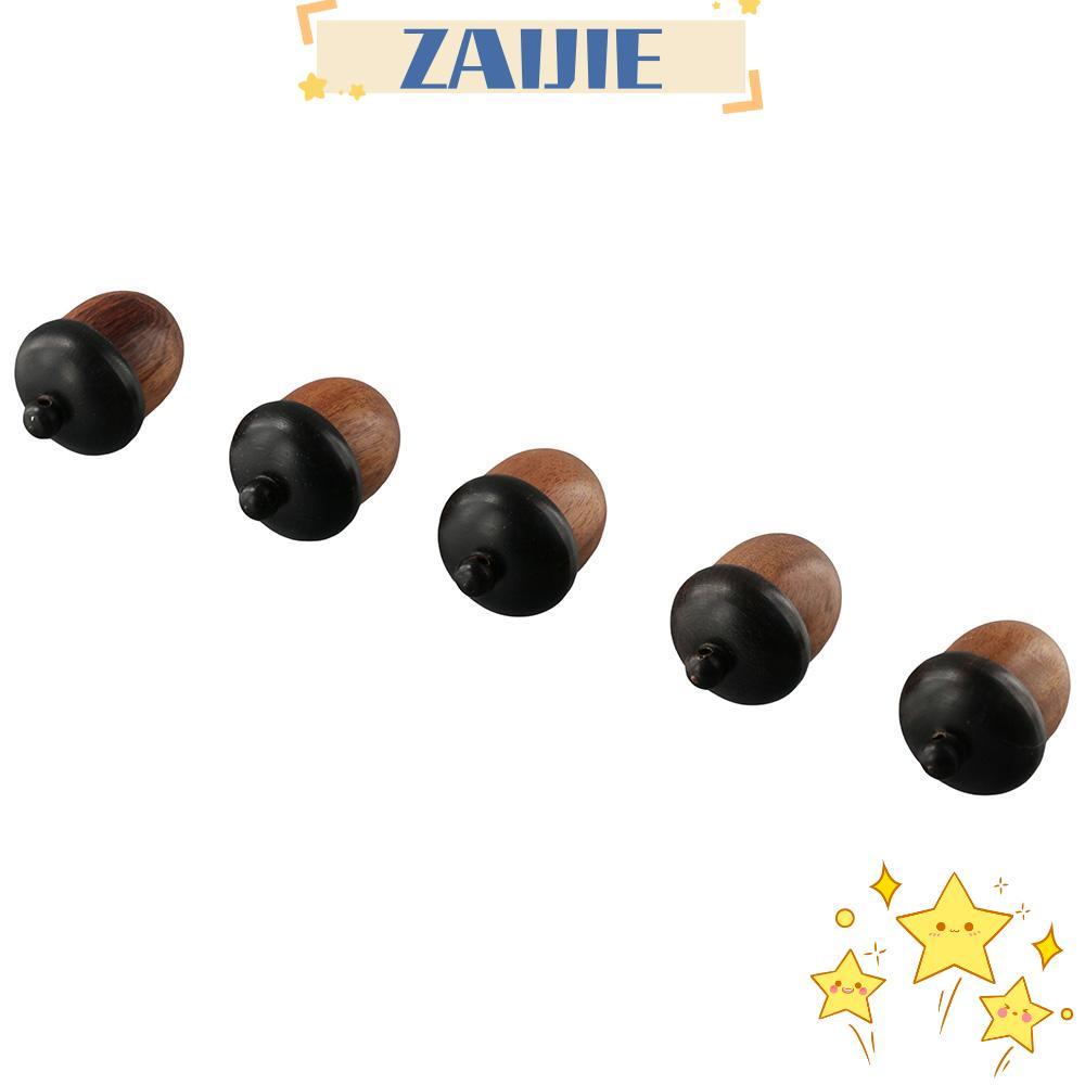 ZAIJIE Acorn Nut Box, จี้ตัดการเชื่อมต่อ Acorn Charms, จี้รถไม้อูฐพวงกุญแจเครื่องประดับทํา