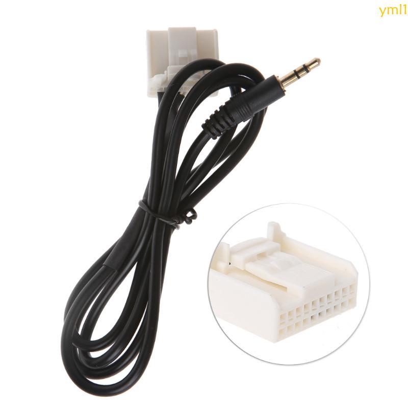 Yml1 3 5 มม.AUX o วิทยุชายอินเทอร์เฟซ MP3 เครื่องเล่นอะแดปเตอร์โทรศัพท์สําหรับ