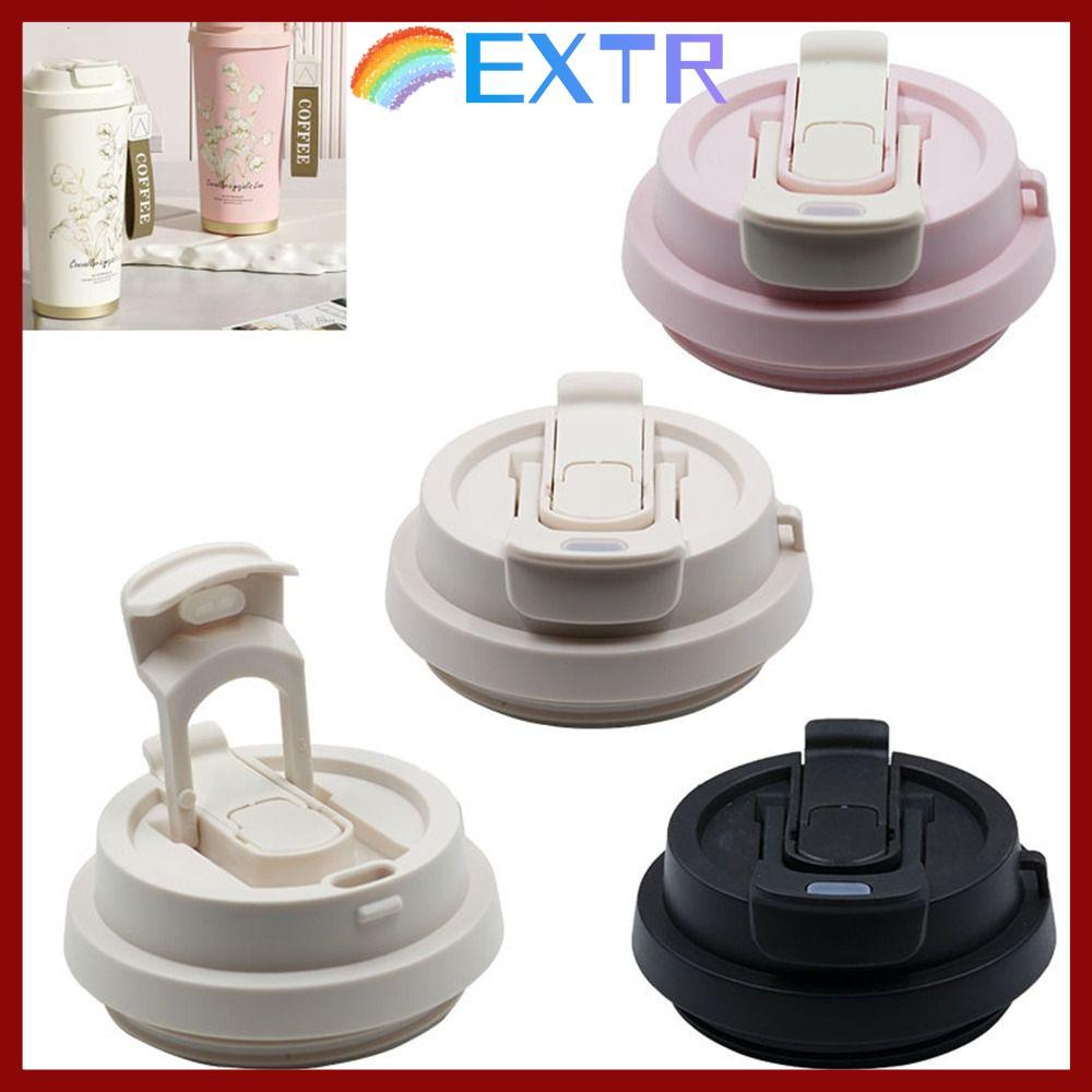 in stock ฝาถ้วยEXTR, ฝาปิดขวดเปลี่ยนพลาสติก, ลิลลี่แบบพกพาของหุบเขาสาดหลักฐานการป้องกันการป้องกัน Therms ถ้วยหมวกสําหรับอุปกรณ์ขวด