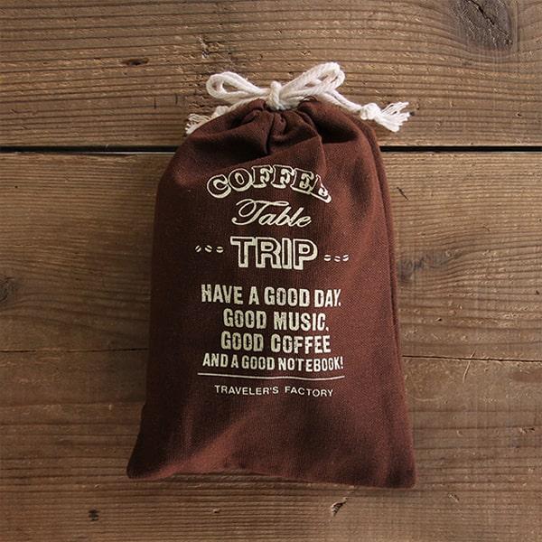 Travelers Factory Coffee Bag สีน้ําตาล