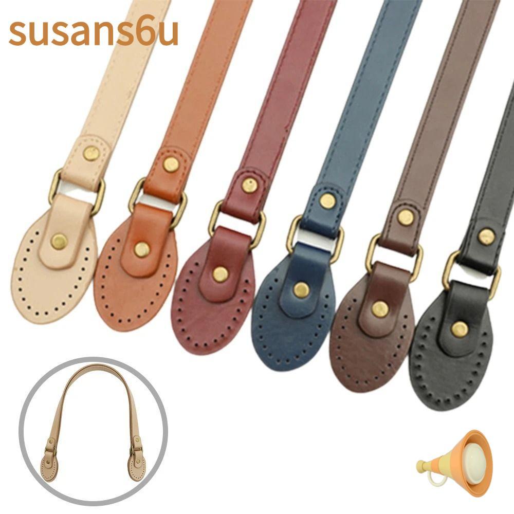 สายคล้องกระเป๋าหนัง PU แท้ DIY 52 ซม. เปลี่ยนสายสะพายกระเป๋าถือครอสบอดี้ สำหรับเครื่องประดับกระเป๋า คุณภาพสูง