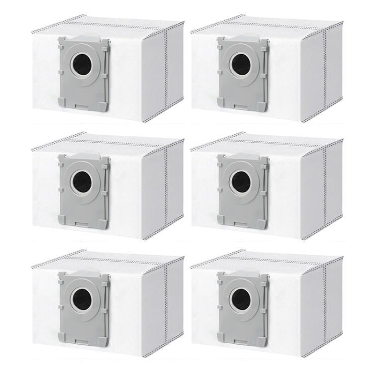 JUNSUNMAY ถุงเก็บฝุ่น 6 ชิ้นสําหรับ Ecovacs Deebot X8 Pro Omni / T50 Pro Omni / T50 Max Pro Omni / T