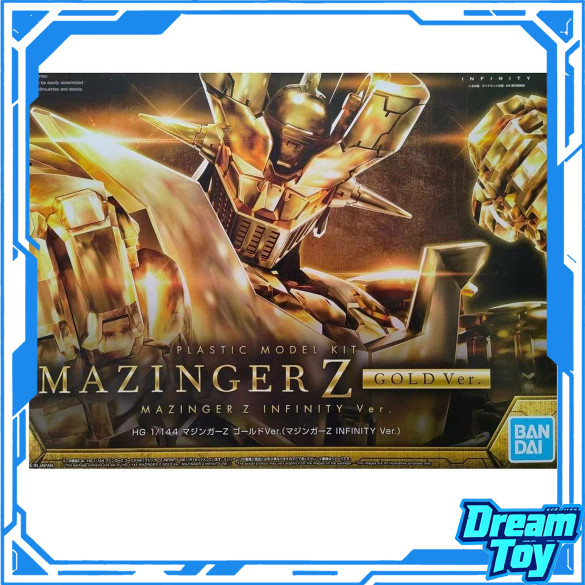Bandai HG 1/144 MAZINGER Z GOLD Ver. [MAZINGER Z INFINITY Ver.] ชุดโมเดลพลาสติก MAZINGER Z INFINITY 