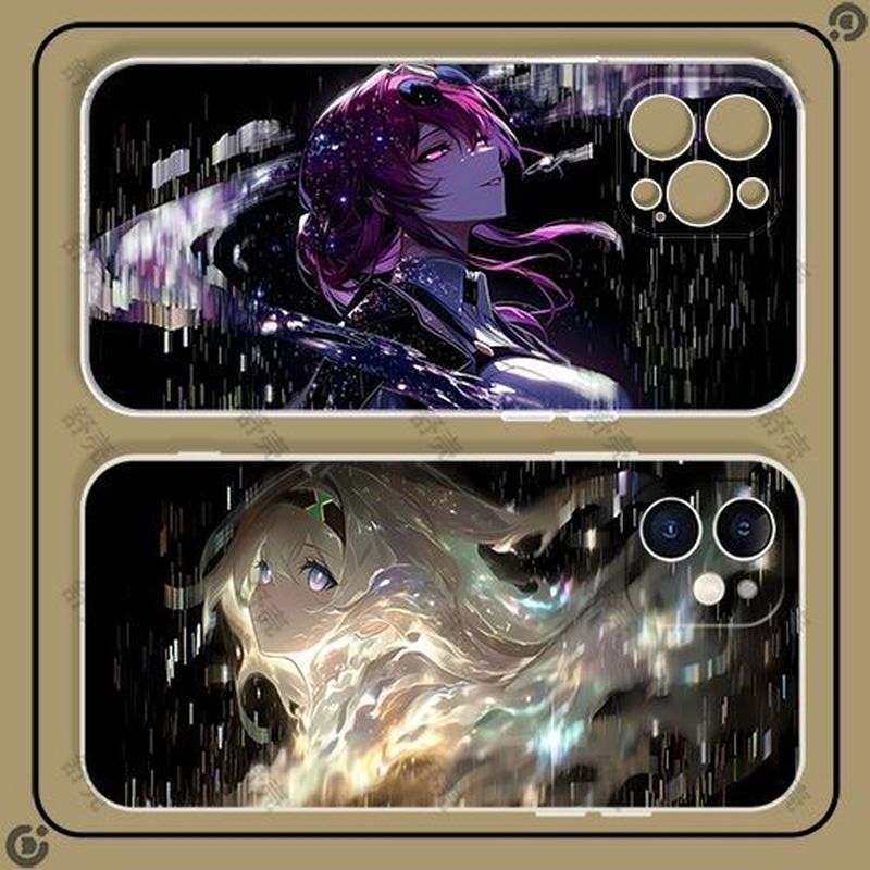 Honkai: Star Rail/Firefly/Kafka/Flow Fluorescent Kafka เคสโทรศัพท์เหมาะสําหรับ iPhone/kkjh